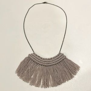 Macrame necklace